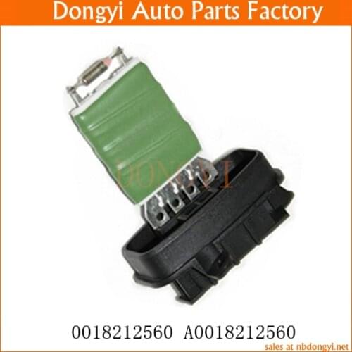 Heater Blower Motor Resistor OE NO. 0018212560 A0018212560