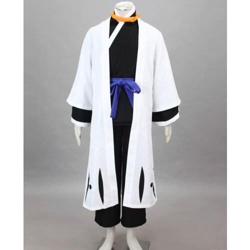 Japanese Anime BLEACH Cosplay Costume White Halloween Costumes