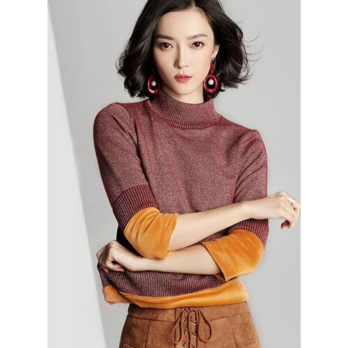 Women clothing 2020 autumn New best-selling high-quality Fashion thick close-fitting base sweater Outdoor leisure womens coat