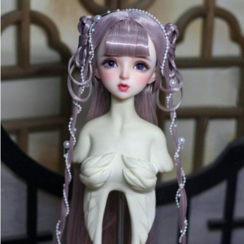1/4 1/3 Scale BJD SD Doll Wig Accessories Ancient Costume Long Hair Vintage Fairy Wigs for BJD/SD MSD Strong Uncle Doll C1220