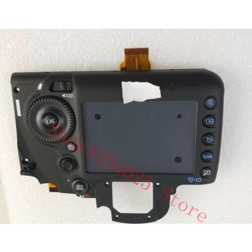 100%New For Canon 5D Mark III 5D3 Back Cover with LCD Rear Case Camera Replacement Unit Repair Parts