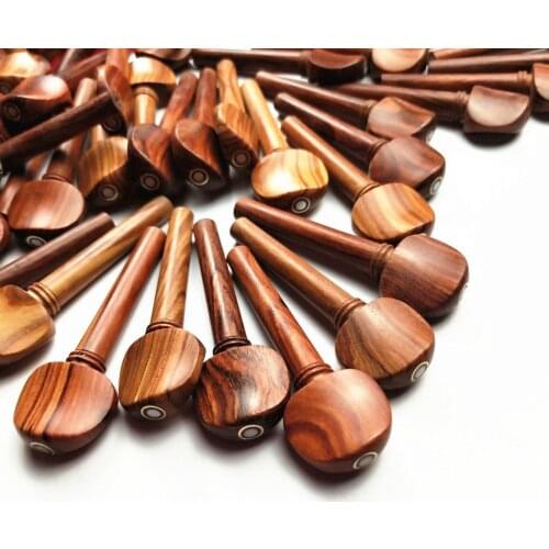 12 pcs high quality 4/4 full size rosewood Violin pegs