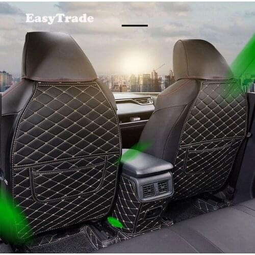 For Toyota RAV4 RAV 4 2020 2019 Car Styling Rear Seat Mats Liner Carpet Guard Protector Anti-kick Cushion Car Accessories 3Pcs