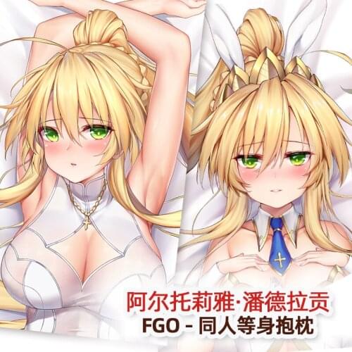 Anime Fate/Grand Order Altria Pendragon Sexy Girl Dakimakura Hugging Body Pillow Case Cover Pillowcase Cushion Bedding Xmas
