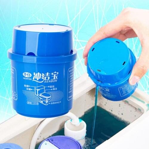 Automatic Toilet Cleaner Decontamination Amazing Blue Bubble Flushing Toilet Fresh And Clean Canned Fragrance Toilet Three Style