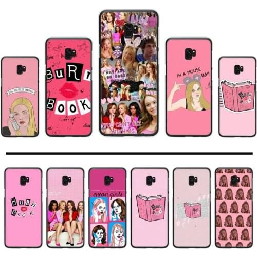 Mean Girls Burn Book Phone Case For Samsung Galaxy S5 S6 S7 S8 S9 S10 S10e S20 edge plus lite
