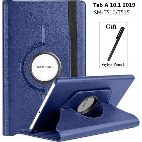 For Samsung Galaxy Tab A 10.1" T510 T515 Case,360 Degree Rotating Stand Tablet Cover for Samsung Galaxy Tab A 10.1 SM-T510 T515