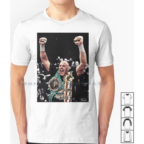 Gypsy Champ T Shirt 100% Cotton Fury Fury Luke Fury Gypsy Gypsy King King Champ United Kingdom Love Boxe Boxeur Graphic Shop