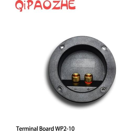 Speaker Terminal Board Round Double Binding Post Screw Connector Car Stereo