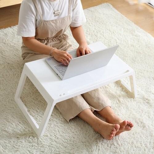 Creative and Concise Laptop Desk Convenient Foldable Bed Desk Otaku Lazy Study Desk Computer Desks Small Table for Students