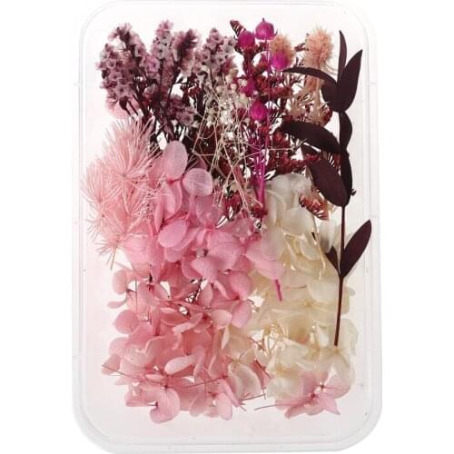 1 Box Real Mix Dried Flowers for Aromatherapy Candle Resin Jewellery Dry Plants Pressed Flower Making Craft DIY Accessor