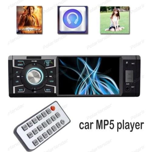 Neweat EQ sound control 4 inch FM car Radio MP5 Audio PlayerBluetooth Phone AUX-IN FM/USB Remote Control with radio FM tuner