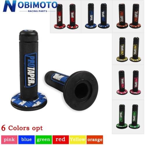 7/8" 1 Pair Handle Universal Motorcycles 22mmBars Grips Durable Rubber Motocross Brake Handlebar Bars Cover Accessories