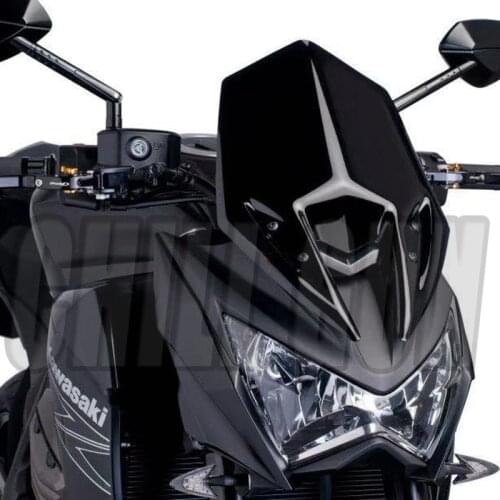 Motorcycler Windshield Wind Deflector WindScreen Viser Visor Fit For Kawasaki Z800 2012 2013 2014 2015 2016 Z-800 Z 800 12'-16