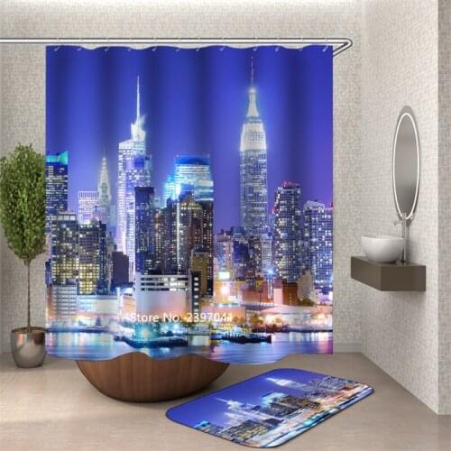 Dazzle Color Dream Starry Sky Shower Curtain Waterproof and Mildew Proof Boys, Girls and Children Nordic Wind Lovely Decoration