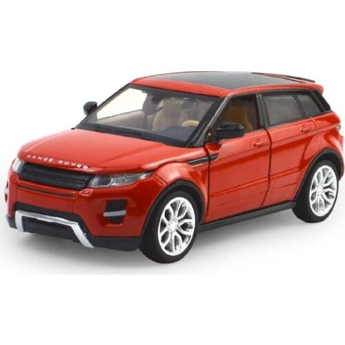 1:32 high simulation land Aurora off-road alloy sound and light back force children toy car model for gifts