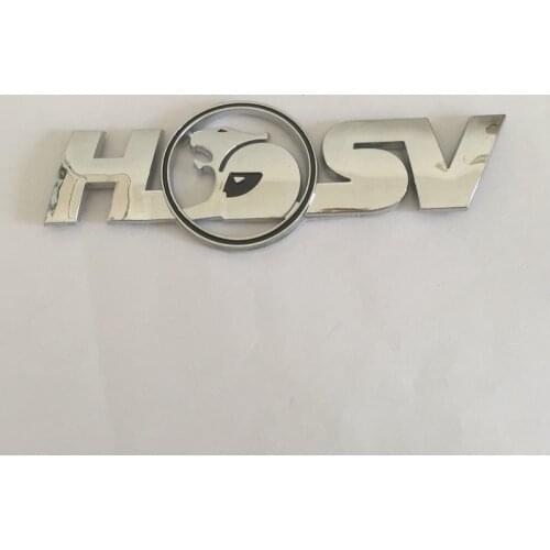 1pcs ABS HSV car Letter Rear trunk Decals Emblem badge sticker Decal Car styling auto Accessories