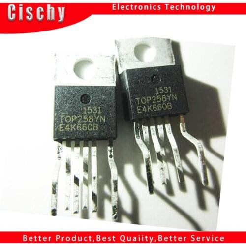 5pcs TOP258YN TO220 TOP258 TO-220 TOP258Y new and original