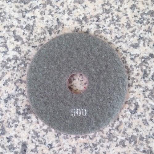 Diamond Wet Polishing Pad 5 inch Grit 500 Granite Marble Polishing Pads 10 Pcs/lot