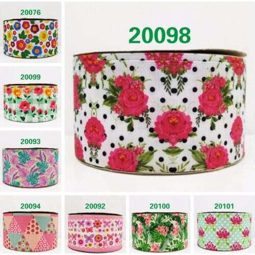 Free shipping 50 yard cartoon printed grosgrain ribbon 20076