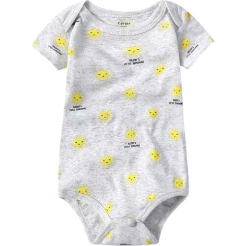 Baby Bodysuit Newborn Clothing Cotton Body Baby short Sleeve Underwear Infant Boys Girls Clothes Babys Sets