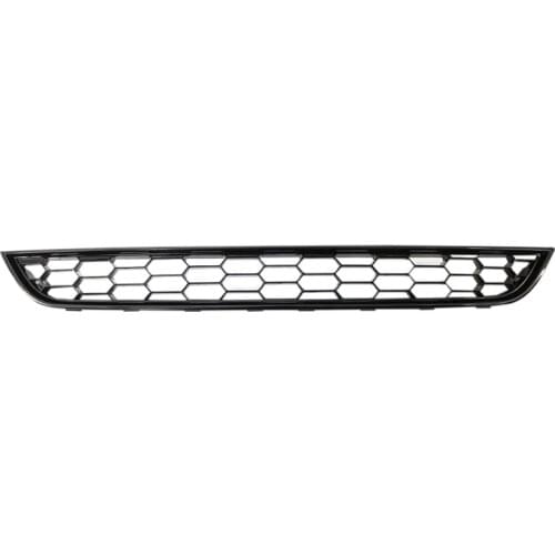 Glossy Black Front Bumper Grill Sport Honeycomb Mesh Lower Grille for Ford Fiesta 2012-2017 1801358