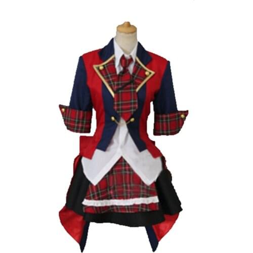 Game Anime AKB0048 Watanabe Mayu Mayuyu Party Fashion Lolita Dress Skirt Uniform cosplay costume with gloves 11