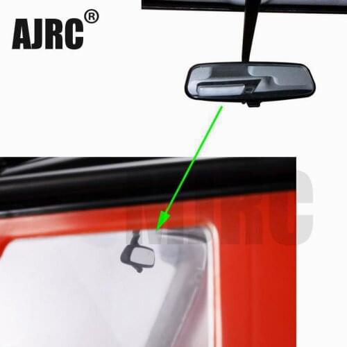 Simulation Plastic Rearview Mirror For 1/10 RC Crawler Car Traxxas TRX4 Bronco D90 D110 Axial Scx10 90046 RC4WD G500