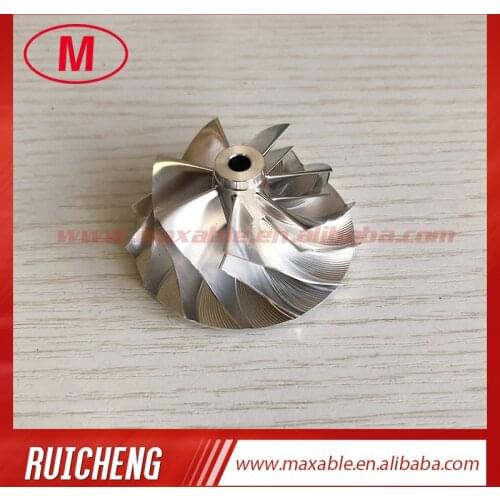 K04 39.00/52.00mm 7+7 blades turbo milling/aluminum 2618/billet compressor wheel