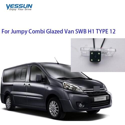 Yessun rear view camera For Jumpy Combi Glazed Van SWB H1 TYPE 12 CCD night view backup camera/license plate camera
