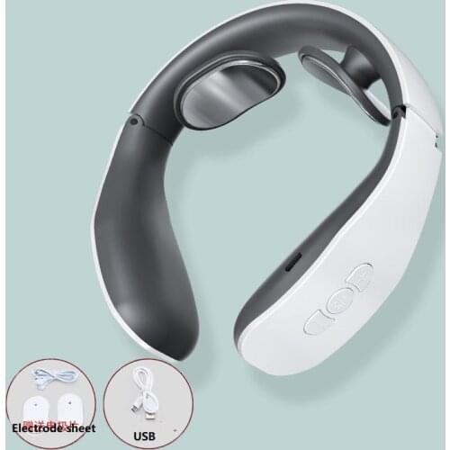 Neck Massager Heating Promote Blood Circulation Electric pulse smart hot compress Shoulder and neck Massager