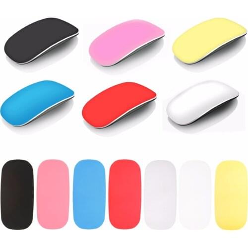 Multicolor Soft Ultra-thin Coque Skin Cover for Apple Magic Mouse Case Silicon Solid Mouse Cover C26