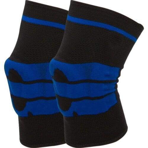 Joelheiras Silica gel Nylon Elastic Sports Knee Pads Breathable Knee Support Brace Running Fitness Hiking Cycling Knee Protector