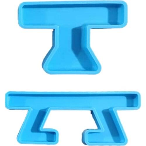 Single/Double Handle Epoxy Resin Mold Hanging Pendants Silicone Mould DIY Crafts Decorations Ornaments Casting Tools