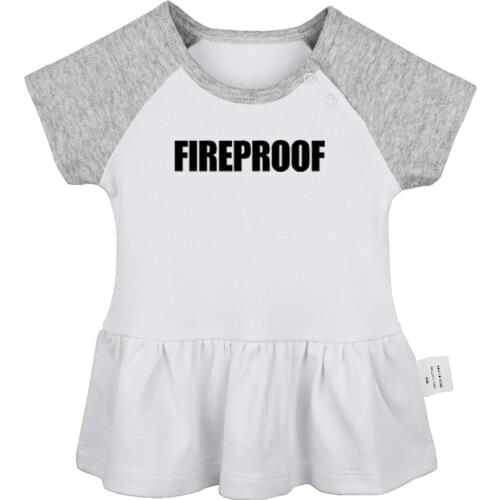 Fireproof You Had Me at Tacos Perfect for Tacos Lover Design Newborn Baby Girls Dresses Toddler Infant Cotton Clothes