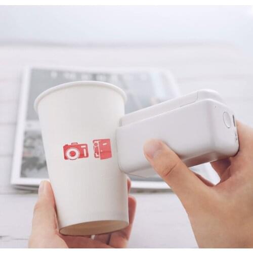 Portable Handheld Inkjet Printer Digital Stamping Crafting on Wood Glass T-Shirt Tattoo Printer APP for Customized Content