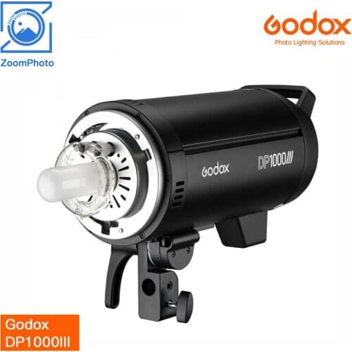 Godox DP1000III 110V 220V Professional Studio Flash Strobe 1000W 2.4G Wireless X System 5600K Monolight