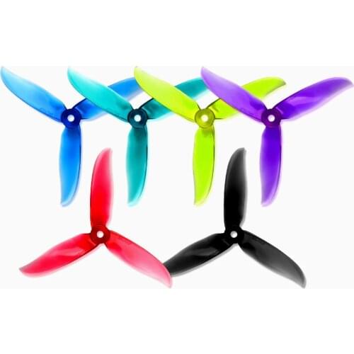 24 pcs / 12 pair DALPROP CYCLONE T5045C PRO 5045 3-Paddle propeller for FPV Freestyle Drone Quadcopter Updated version Prop