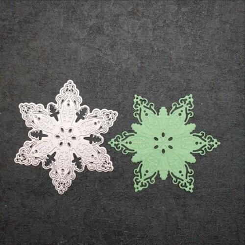 Christmas Metal Cutting Dies Snowflake Dies Scrapbooking Steel Craft Dies And Stamps Stencil Embossing Paper Cards Making Albums