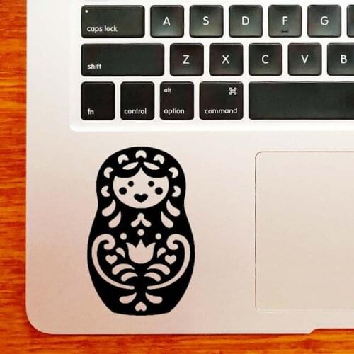 Russia Matryoshka Doll Laptop Sticker for MacBook Pro 16" Air Retina 11 12 13 15 inch Mac Book Mini Notebook Skin Trackpad Decal