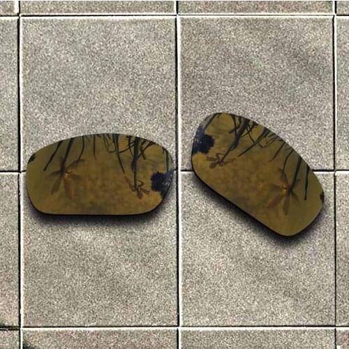 Bronze Gold Polarized Sunglasses Replacement Lens for-Oakley Jawbone Frame 100% UV Protection Good Fitness