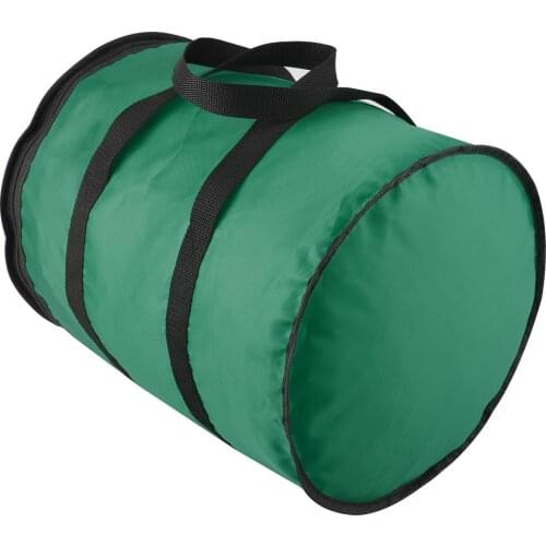 Storage Zip Bag Red/Green Color Waterproof Christmas Light Handle Easy To Use Nylon Material 31x31x38cm
