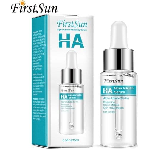 15ml 30% Glycolic Acid Peel Serum Whitening Brightening Lightening Skin Shrink Pores Hyaluronic Acid Alpha Arbutin Pure Serum