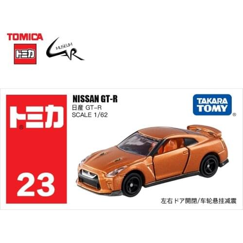 TAKATA TOMY TOMICA Diecast Alloy Car Model Boy Toys 23 NISSAN GTR Racing Sport Car
