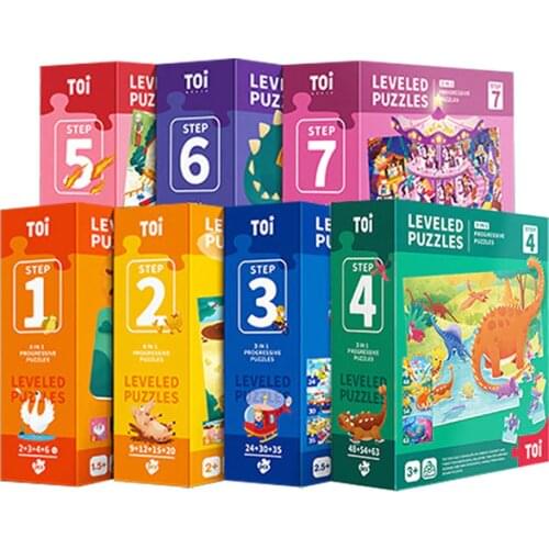 Toi advanced education big puzzle board childrens early education enlightenment toy puzzle educational toys for children gift
