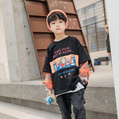 Cartoons Spring Autumn Tops Boys Sweatshirts Jacket Coat Kids Overcoat Outwear Teenager Children clothes High Quality
