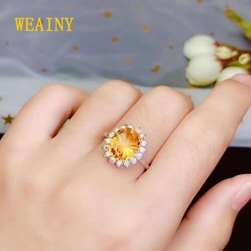 Weainy Rings With Crystals