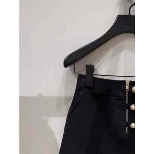 2021 Spring and Summer New Elastic Waist Knitted A-line Skirt Women Skirt