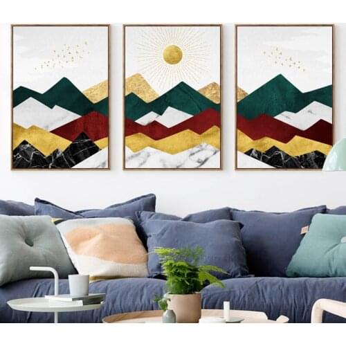 07G Home Station Wall Paintings Landscapes