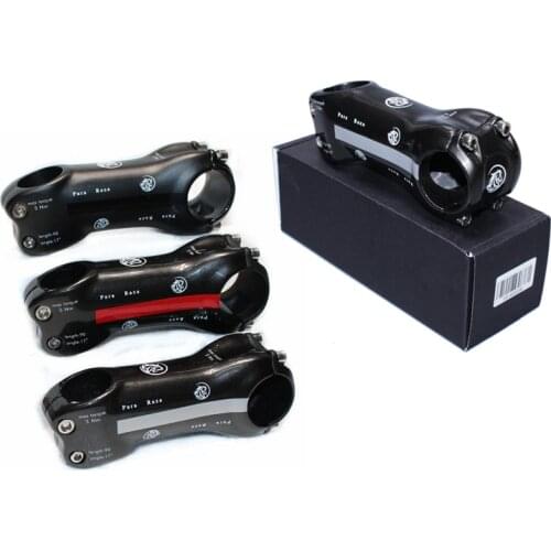 2019 New PURARAZA full carbon fiber Mountain Bike diameter / road bike stem / riser / MTB bicycle stem 31.6*28.6 / 17 degrees